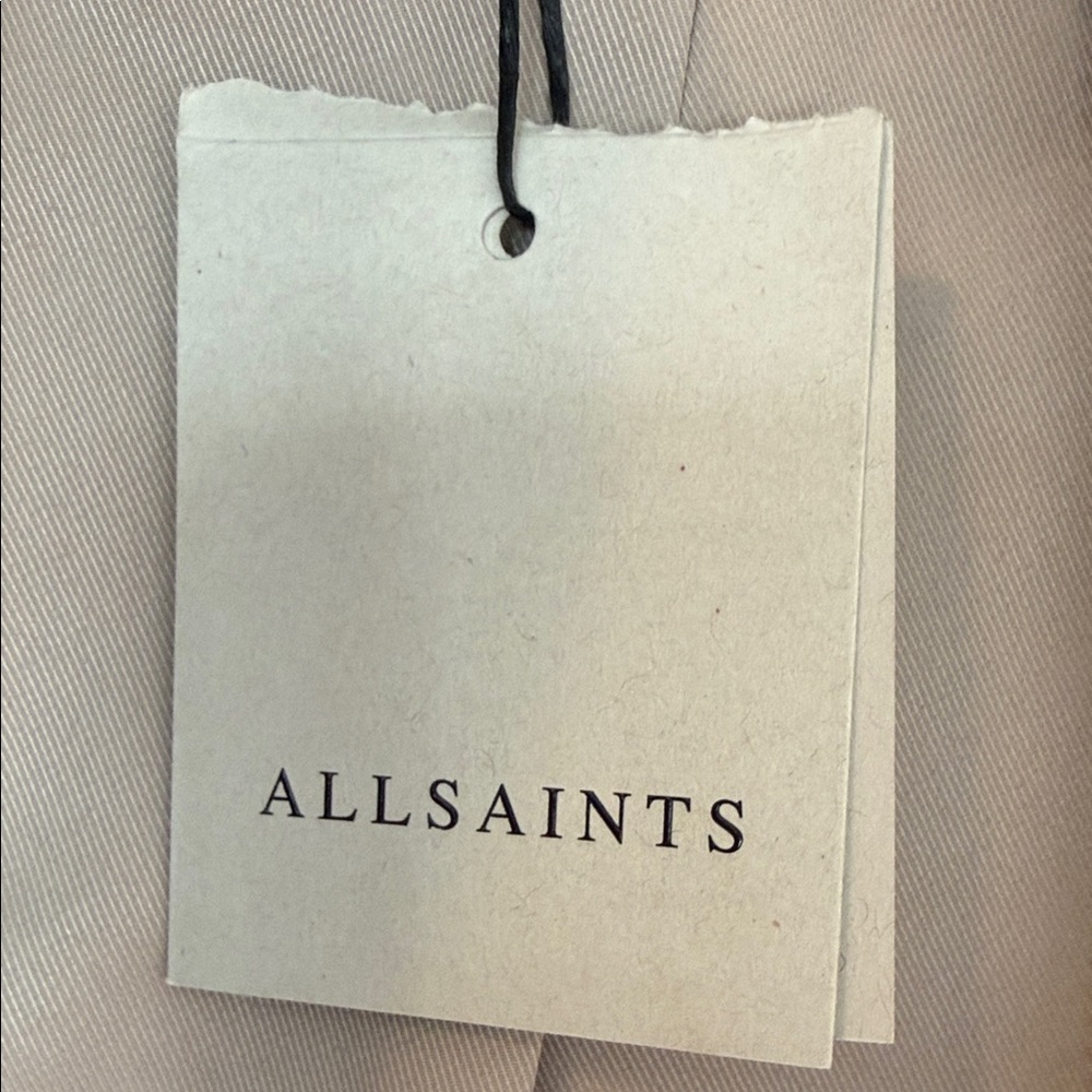 ALLSAINTS $461 Sadler Suede Jacket US 12 - Picture 4 of 7